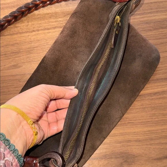 Vintage rare Ralph Lauren Suede bag - Picture 9 of 14